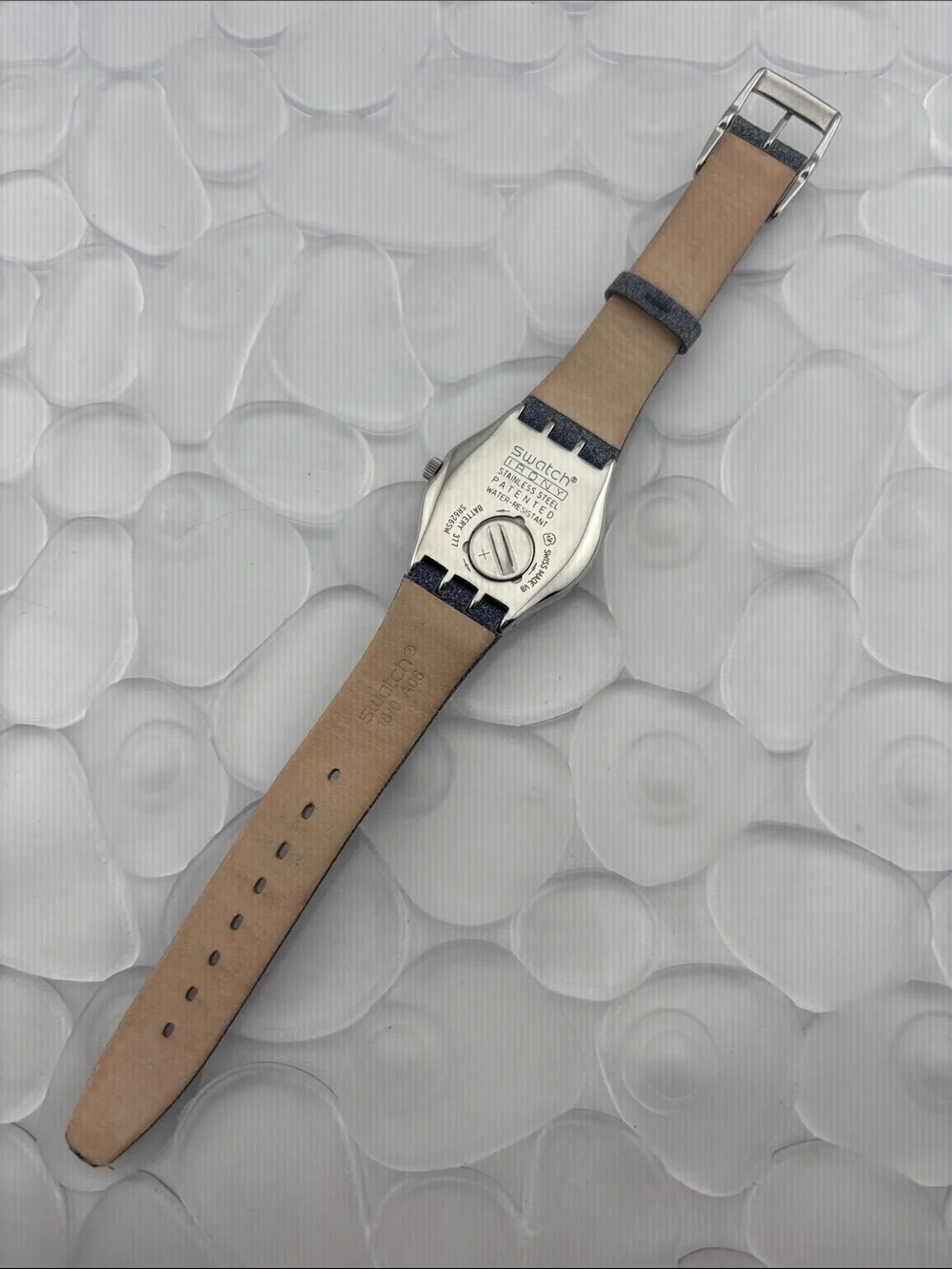 Swatch Watch - YLS221 - BLUE SPARKLE